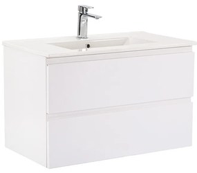 Vario Pull 80 alsó szekrény mosdóval fehér-fehér