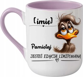 Coffee bögre "Emlékezz, limitált kiadás név" 330 lila