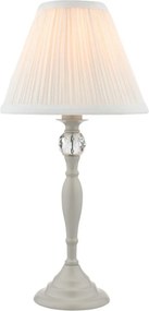 LAURA ASHLEY 3702783-Q ELLIS Kristály Asztali lámpa Szürke, Elefántcsont színű E14 IP20