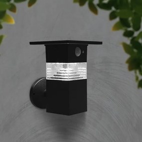 LED Napelemes érzékelős fali lámpa LED/2,5W/3,7V IP54 3000K 2200 mAh