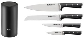 Rozsdamentes acél kés készlet tartóval 4 db-os Ice Force K2325S75 – Tefal