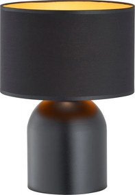 Emibig modern asztali lámpa aspen fekete arany emi1323/ln1