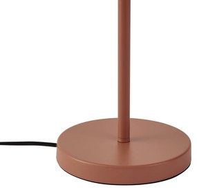 Retro asztali lámpa mokka acél 45 cm - Pauly