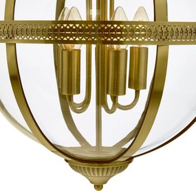 Dar Lighting vintage függeszték vanessa antik sárgaréz darvan0575