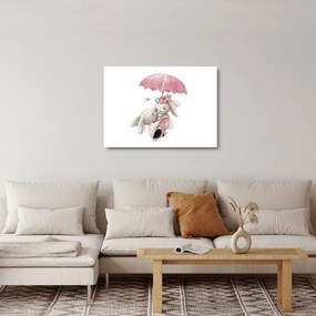 Üveg kép - Akvarell állatka N⁰3 (70x50 cm)