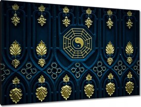 Festmények 120x80 Absztrakt Arany harmónia