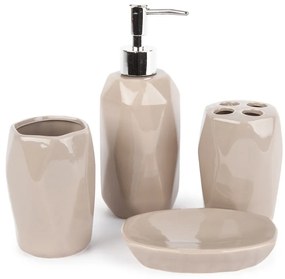 Dolomite fürdőszoba szett, bézs