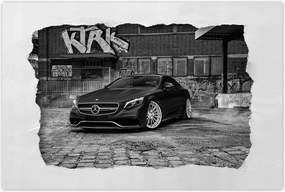 Poszterek 60x40 Mercedes sportautó