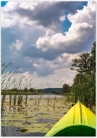 Poszterek 70x100 Kajakkal a tavon