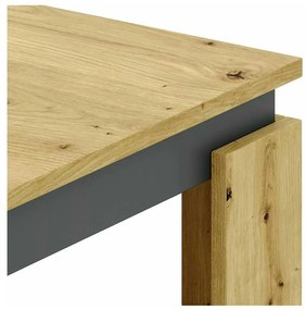 Hudson A dohányzóasztal, artisan tölgy / antracit