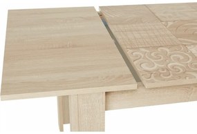 Bővíthető étkezőasztal ARIA, sonoma tölgy