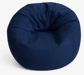 Sötétkék XL méretű babzsákfotel