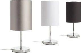 RENDL NYC/RON 15/20 stolní Polycotton bílá/chrom 230V LED E27 15W