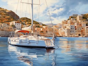 Poszter 100x75cm Sodródás a vízen