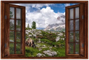 Poszterek 90x60 Hegyi kilátás Tájkép