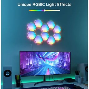 Govee - LED RGB dimmelhető panel 36W 230V Wi-Fi vezérléssel