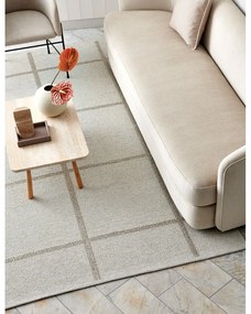 Krémszínű kültéri-beltéri futószőnyeg 70x150 cm Ada Fossil – Pappelina