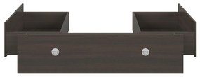 Fiók az ágy alá Nepo Plus 160 cm (wenge) (3 db.). 1100777