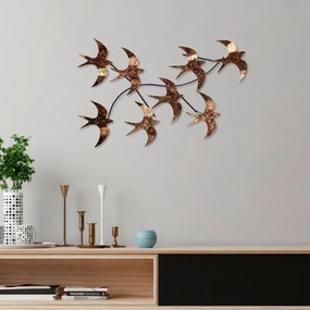 Flying fém fali dekoráció, 69×41 cm – TR891TNL3290