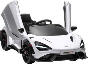 AIYAPLAY Gyerek Elektromos Autó 12V McLaren 765LT Gyerek Autó 2.4G Távvezérléssel, MP3 Zenével, Villanyautó Hangszóróval, Fényszórókkal, Gullwing Ajtó