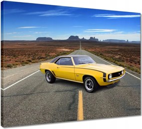 Vászonkép 50x40 Sárga Chevrolet Ss Auto
