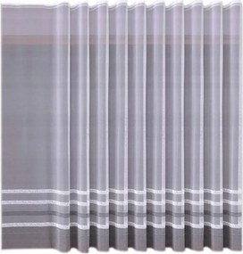 Függöny Kész Szalag 790x228 Fehér-Szürke Csíkos Függöny Kész Szalon