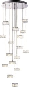 Endon PRISMA 76486 Függőlámpa 16x4.12W/LED 4000K 5346LM IP20