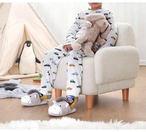 Gyerek ülőke Cobie Teddy - White
