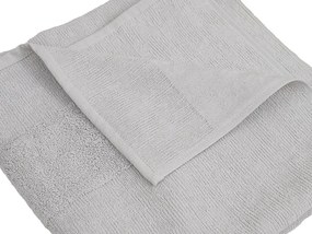 Fürdőlepedő CARRARA 70x140 cm világosszürke, 100% pamut