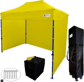 Összecsukható sátor 2x3m - sárga