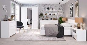 Polc 100, fehér, LINDY