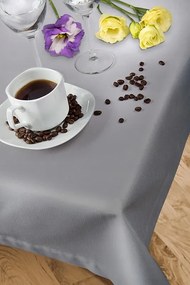 Elegáns Szürke Abrosz Foltálló 110x160 3602