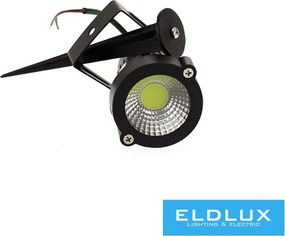 UNIVERSO Kerti spotlámpa 5w 290lm 3000k IP65 fekete 285x78mm