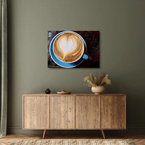 Kép - Latte Art (üvegen) (70x50 cm)
