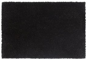 fekete rojtos kókuszrost lábtörlő 40 x 60 cm