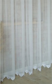 Függöny 600x250 erkély, gipiura 8 cm csengő