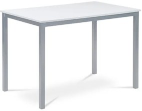 Autronic Étkezőasztal 110x75 cm MDF matt fehér GDT-202 WT
