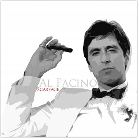 Poszterek 100x100 Pacino A sebhelyesarcú