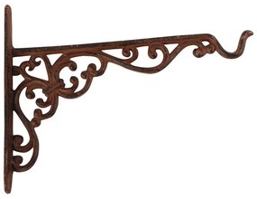 Falra szerelhető öntöttvas virágtartó, magasság 18,8 cm - Esschert Design