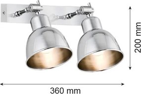 Argon EUFRAT 671 Fali lámpa 2x15W/E27 IP20
