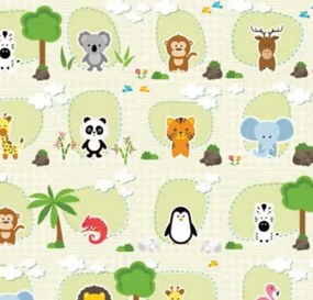 Zoo bútorfólia öntapadós tapéta 45cmx15m