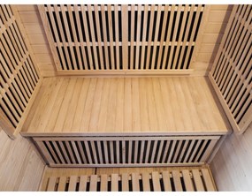 Sauna DeLuxe 4004 Carbon, világosbarna