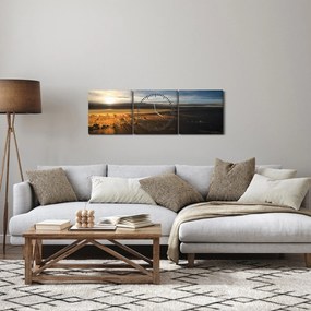 Az ég képe (órával) (90x30 cm)