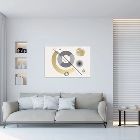 Kép - Geometriai formák N⁰2 (90x60 cm)