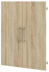 Natúr színű bútorelem - ajtó tölgyfa dekorral 84x105 cm Prima – Tvilum