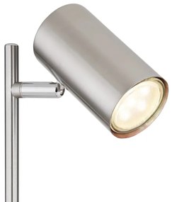 Globo 57910T - Asztali lámpa ROBBY 1xGU10/5W/230V matt króm