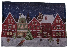 Textil tányéralátét karácsonyi mintával 33x48 cm – Dakls