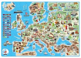 Népszerű puzzle Európa térképe, 160 darab