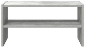 betonszürke cipőtartó állvány halmozható 60 x 30 x 30,5 cm
