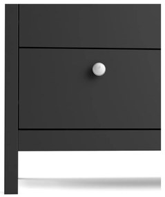 Fekete magas komód 82x99 cm Madrid – Tvilum